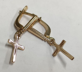 Сережки Серьги ^/--/^ Серьги 28950 /--/ ММ, золото 585 проба ^_^^^ Сережки 28950 /--/ ММ, золото 585 проба - фото фото фото