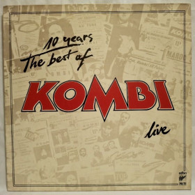 Платівки Пластинки ^/--/^ Kombi - 10 Years. The Best Of Kombi Live - 1979-85.   (LP). 12. Vinyl. Пластинка. Poland. ^_^^^ Kombi - 10 Years. The Best Of Kombi Live - 1979-85. 12.Vinyl. Пластинка. Poland. - фото фото фото