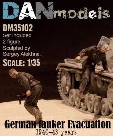 Фігурки, солдатики Фигурки, солдатики ^/--/^ Danmodel 35102 - немецкие танкисты. Эвакуация из подбитого танка. 1940-43 гг. набор №2 - 2 фигуры ^_^^^ Danmodel 35102 - німецькі танкісти. Евакуація з підбитого танка. 1940-43 рр. набір No 2 - 2 фігури - фото фото фото