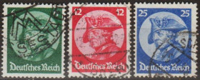Третій Рейх (-) Третий Рейх (-) ^/--/^ 1933 - Рейх - Фрідрих Великий Mi.479-81 _40,0 € ^_^^^ 1933 - Рейх - Фридрих Великий Mi.479-81 _40,0 € - фото фото фото