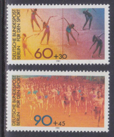НДР, ФРН ГДР, ФРГ ^/--/^ Западный Берлин 1981 ЛЁГКАЯ АТЛЕТИКА БЕГ ЗАБЕГ ИСТАНЦИЯ СПОР ГИМНАСТИКА АЭРОБИКА SW 641-2**MNH $1.99 ^_^^^ Західний Берлін 1981 ЛЬОГКА АТЛЕТИКА БІГ ЗАБІГ ІСТАНЦІЯ СПОР ГІМНАСТИКА АЕРОБИКА SW 641-2**MNH $1.99 - фото фото фото