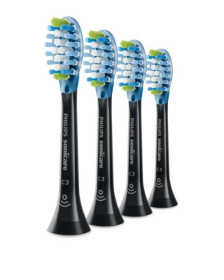 Зубні щітки Зубные щетки ^/--/^ Сменные насадки для зубных щёток Philips Sonicare C /--/ 3 Premium Plaque Defence HX /--/ 9044 чёрные (4 шт) ^_^^^ Змінні насадки для зубних щіток Philips Sonicare C /--/ 3 Premium Plaque Defence HX /--/ 9044 чорні (4 шт) - фото фото фото