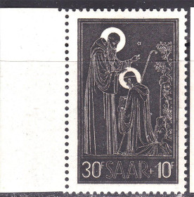 Інше Другое ^/--/^ СААР / SAAR Германия   1954  г  MNH - аббатство Толей ^_^^^ СААР / SAAR Німеччина 1954 MNH - абатство Толей - фото фото фото