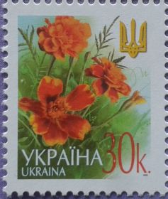 Після  року После  года ^/--/^ Украина 2003 стандарт флора цветы УП 442-ІІ 30 коп Зам. 3-3198 17.04.2003 MNH - фото фото фото
