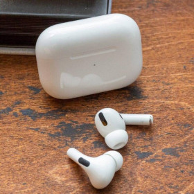 Навушники Наушники ^/--/^ Bluetooth Наушники AirPods Pro Белые Denmen DL /--/ 12 ^_^^^ Навушники AirPods Pro Білі Denmen DL /--/ 12 - фото фото фото