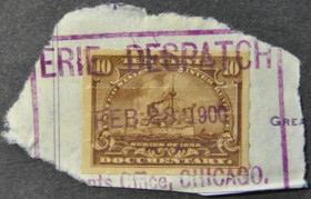 Інше Другое ^/--/^ США Непочтовая Гербовая Фискальная Корабль 1898 ^_^^^ США Непоштова Гербова Фіскальна Корабель 1898 - фото фото фото