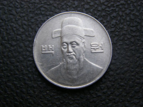 Республіка Корея Республика Корея ^/--/^ 100 вон Южная Корея 1999 г ^_^^^ 100 вон Південна Корея 1999 - фото фото фото