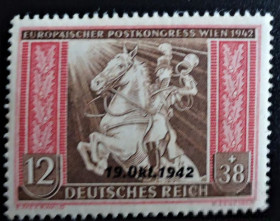 Третій Рейх (-) Третий Рейх (-) ^/--/^ Германия  1942  г. № 818 ** ^_^^^ Німеччина 1942 No 818 ** - фото фото фото