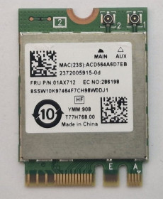 Wi-Fi адаптери Wi-Fi адаптеры ^/--/^ Адаптер Wi-Fi до ноутбука Lenovo Model: Realtek RTL /--/ 8822 /--/ BE 01 /--/ AX /--/ 712 / модуль wi-fi RTL /--/ 8822 /--/ BE ^_^^^ Адаптер Wi-Fi к ноутбуку Lenovo Model: Realtek RTL /--/ 8822 /--/ BE 01 /--/ AX /--/ 712 / модуль wi-fi RTL /--/ 8822 /--/ BE - фото фото фото