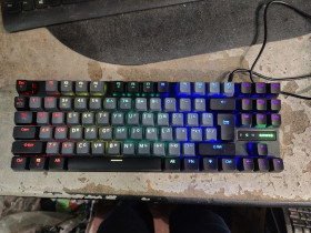 Клавіатури Клавиатуры ^/--/^ Игровая клавиатура с подсветкой RGB GamePro MK /--/ 100 /--/ B Blue Switch USB № 25090101 ^_^^^ Ігрова клавіатура з підсвічуванням RGB GamePro MK /--/ 100 /--/ B Blue Switch USB No 25090101 - фото фото фото