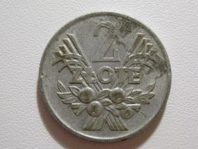 - року - года ^/--/^ Польша 2 злотых 1960 года 33834 ^_^^^ Польща 2 злотих 1960 року 33834 - фото фото фото