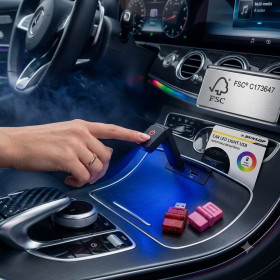 Інше Другое ^/--/^ Автомобільне USB LED-підсвічування салону Dunlop  (8 кольорів, регулювання кута 180°) ^_^^^ Автомобильное USB LED-подсветка салона Dunlop (8 цветов, регулирование угла 180°) - фото фото фото