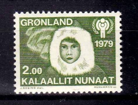 Інші країни Другие страны ^/--/^ Гренландия   1979  г  MNH - дети ^_^^^ Гренландія 1979 MNH - фото фото фото