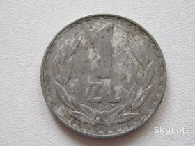 - року - года ^/--/^ Польша 1 злотый 1977 года #14073 ^_^^^ Польща 1 злотий 1977 #14073 - фото фото фото