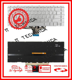Клавіатури Клавиатуры ^/--/^ Клавиатура HP Pavilion X /--/ 360 14-DW 14 /--/ M-DW 14-DY 14 /--/ M-DY 14-DV СЕРЕБРИСТАЯ с подсветкой RUUS ^_^^^ Клавіатура HP Pavilion X /--/ 360 14-DW 14 /--/ M-DW 14-DY 14 /--/ M-DY 14-DV Срібна з підсвічуванням RUUS - фото фото фото