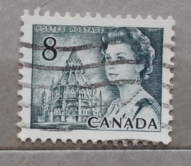 Північна Америка Северная Америка ^/--/^ Канада 1971 г - Королева Елизавета II. Библиотека парламента ^_^^^ Канада 1971 — Королева Єлизавета II. Бібліотека парламенту - фото фото фото