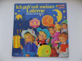 Платівки Пластинки ^/--/^ Пластинка Ich gehmit meiner Laterne Beliebte Kinderlieder Я иду с фонарем Детские песни на немецком ^_^^^ Платівка Ich gehmit meiner Laterne Beliebte Kinderlieder Я іду з ліхтарем Дитячі пісні на німецькому - фото фото фото