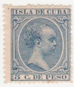 Північна Америка Северная Америка ^/--/^ Куба  (Испанская)  1896  г. № 117 ^_^^^ Куба (Іспанська) 1896 р. No 117 - фото фото фото