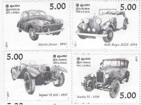 Шрі-Ланка Шри-Ланка ^/--/^ Шри-Ланка 2011 КЛАССИЧЕСКИЕ ЛЕГКОВЫЕ ВИНТАЖНЫЕ СТАРИННЫЕ АВТОМОБИЛИ АВТО ТРАНСПОРТ Серия 4 /--/ м** MNH ^_^^^ Шрі-Ланка 2011 КЛАСИЧНІ ЛЕГКОВІ ВИНТАЖНІ СТАРИННІ АВТОМОБИЛИ АВТО ТРАНСПОРТ Серія 4 /--/ М** MNH - фото фото фото