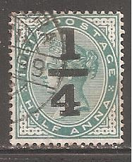 Індія Индия ^/--/^ Бр.Индия 1898 Sc.53 гаш. ^_^^^ Бр.Індія 1898 Sc.53 гаш. - фото фото фото
