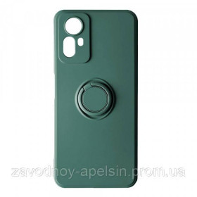 Чохли, бампера Чехлы, бампера ^/--/^ Xiaomi Redmi Note 12 /--/ S Чехол силиконовый Кольцо Ring (зеленый) ^_^^^ Xiaomi Redmi Note 12 /--/ S Чехол силіконовий Кільце Ring (зелений) - фото фото фото