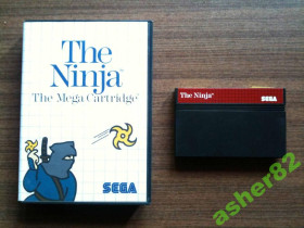 Диски з відеоіграми Диски с видеоиграми ^/--/^ Игра на Sega Master System &amp;quot;The Ninja&amp;quot;         (PAL) ^_^^^ Гра на Sega Master System &amp;quot; The Ninja &amp;quot; (PAL) - фото фото фото