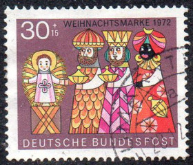 Інші країни Другие страны ^/--/^ ФРН 1972 - Різдво  (Гб) ^_^^^ ФРГ 1972 - Рождество (Гб) - фото фото фото
