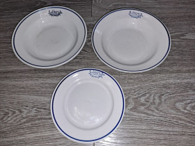 Статуетки, Скульптури, Фігурки, Фарфор Статуэтки, Скульптуры, Фигурки, Фарфор ^/--/^ Тарелки общепит Ф /--/ 20 /--/ см 3 /--/ шт СССР ^_^^^ Тарілки громадського харчування Ф /--/ 20 /--/ см 3 /--/ шт СРСР - фото фото фото