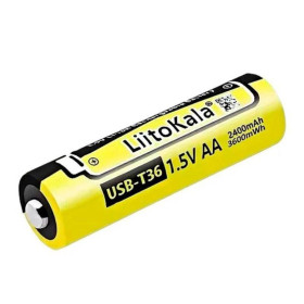 Ліхтарі, ліхтарики Фонари, фонарики ^/--/^ Акумулятор LiitoKala Usb-T /--/ 36 (AA) 2400 mAh 3600 mWh Type-C Original - фото фото фото