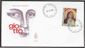 Європа Европа ^/--/^ Италия 1966 ИСКУССТВО ЖИВОПИСЬ КАРТИНЫ ФРЕСКИ ХУДОЖНИК ДЖОТТО ДИ БОНДОНЕ XIII ВЕК Один КПД Mi.1217 ^_^^^ Італія 1966 МИСТЕЦТВО ЖИВОПИС КАРТИНИ ФРЕСКИ ХУДОЖНИК ДЖОТТО ДІ БОНДОНЕ XIII ВЕК Один ККД Mi.1217 - фото фото фото