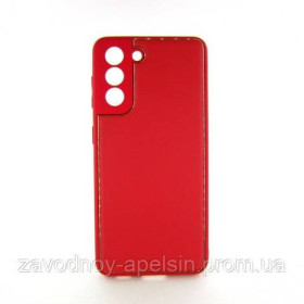 Чохли, бампера Чехлы, бампера ^/--/^ Samsung S /--/ 21 G /--/ 990 чехол кожа TPU+PC защита камеры красный ^_^^^ Samsung S /--/ 21 G /--/ 990 чохол шкіра TPU+PC захист камери червоний - фото фото фото