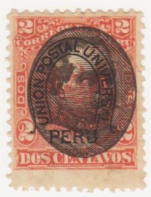 Південна Америка Южная Америка ^/--/^ Перу  1894 г.№  85    ( гриль) ^_^^^ Перу 1894 р. No 85 (Гріль) - фото фото фото