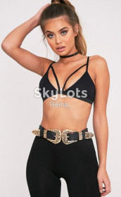 Топи Топы ^/--/^ Стильний віскозовий топ бралет PrettyLittleThing ^_^^^ Стильный вискозовый топ бралет PrettyLittleThing - фото фото фото