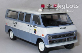 : Закордонні : Зарубежные ^/--/^ Ford Econoline Полиция Колумбии   (1961) - Полицейские машины мира №69 ^_^^^ Ford Econoline Поліція Колумбії (1961) - Поліцейські машини світу No /--/ 69 - фото фото фото