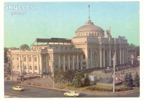 СРСР СССР ^/--/^ СССР 1983 открытка Одесса Железнодорожный вокзал ^_^^^ СРСР 1983 листівка Одеса Залізничний вокзал - фото фото фото