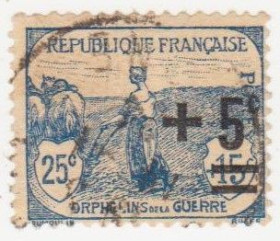 Франція Франция ^/--/^ Франция 1922  г. № 141 гашеная ^_^^^ Франція 1922 р. No 141 гашена - фото фото фото