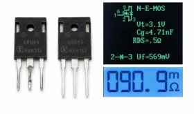 Транзистори Транзисторы ^/--/^ Б/в IPW /--/ 60 /--/ R /--/ 099 /--/ CP MOSFET транзистор N-канальний 38 /--/ A 600 /--/ V TO-247 ^_^^^ б/у IPW /--/ 60 /--/ R /--/ 099 /--/ CP - фото фото фото