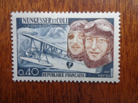 Франція Франция ^/--/^ Франция, 1967, авиация - личности, MNH ^_^^^ Франція, 1967, авіація - особистості, MNH - фото фото фото