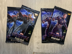 Тематичні колекції Тематические коллекции ^/--/^ 4 бустера Marvel Kayou оригінальні ^_^^^ 4 бустера Marvel Kayou оригинальные - фото фото фото