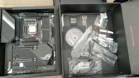 Материнські плати Материнские платы ^/--/^ Комплект Asus ROG Maximus XII Hero Wi-Fi + процесор Core i /--/ 5-10600 /--/ KF - фото фото фото