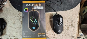 Миші Мыши ^/--/^ Игровая оптическая мышь GamePro Raptor GM /--/ 408 USB № 24050717 ^_^^^ Ігрова оптична миша GamePro Raptor GM /--/ 408 USB No 24050717 - фото фото фото