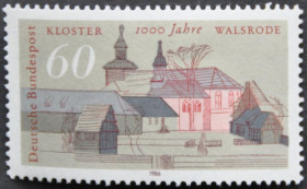 Інше Другое ^/--/^ ФРГ Архитектура  1000 лет Вальсродскому собору 1986 ^_^^^ ФРН Архітектура 1000 років Вальсродському собору 1986 - фото фото фото