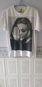 Футболки, майки Футболки, майки ^/--/^ Футболка &amp;quot;Adele&amp;quot;  (100% cotton, L, Turkey) ^_^^^ Футболка &amp;quot;Adele&amp;quot; (100% cotton, L, Turkey) - фото фото фото