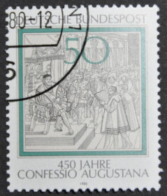 Інше Другое ^/--/^ ФРГ 450-летие Аугсбургского исповедания 1980 ^_^^^ ФРН 450-річчя Аугсбурзького сповідання 1980 - фото фото фото