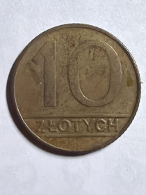 - року - года ^/--/^ Польша 10 злотых 1989 ^_^^^ Польща 10 злотих 1989 - фото фото фото