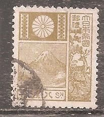 Японія Япония ^/--/^ Япония 1930  Sc.174 гаш. Размер 18,5 х 22 мм ^_^^^ Японія 1930 Sc.174 гаш. Розмір 18,5 х 22 мм - фото фото фото