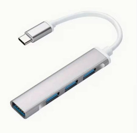 Адаптери Адаптеры ^/--/^ USB-C на 4 порти, USB хаб для телефону, ноутбуку ^_^^^ USB-C на 4 порта, USB хаб для телефона, ноутбука - фото фото фото
