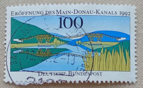 Сучасні з  року Современные с  года ^/--/^ Германия 1992 г - Открытие канала Майн-Дунай, гаш ^_^^^ Німеччина 1992 - Відкриття каналу Майн-Дунай, гаш - фото фото фото