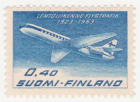 Скандинавія Скандинавия ^/--/^ Финляндия 1963 г. № 588 * ^_^^^ Фінляндія 1963 р. No 588* - фото фото фото