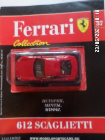 : Закордонні : Зарубежные ^/--/^ Журнальная серия Ferrari collection Феррари выпуск № 37 612 Scaglietti ^_^^^ Ferrari collection Феррарі випуск No 37 612 Scaglietti - фото фото фото
